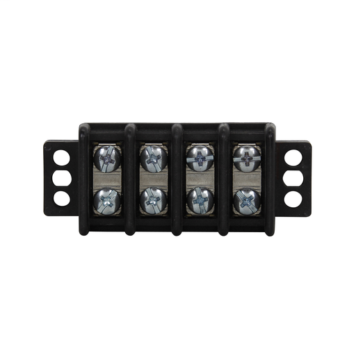 Product image for Bussmann Series TB300-03 3-Pole 32 to 8 AWG Thermoplastic Double Row Terminal Block