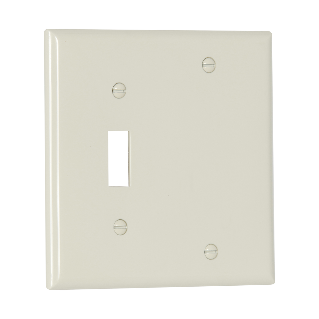 EWD 5171LA Wallplate 2G Toggle/Blan EWD 5171LA Wallplate 2G Toggle/Blan