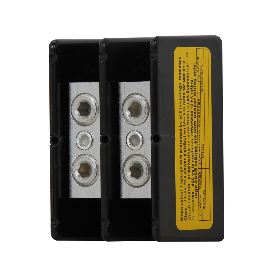 Bussmann Series 16204-2 Power Terminal Block Bussmann Series 16204-2 Power Terminal Block