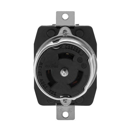 Product image for EWD CS8269 Recp Single 50A 250V 2P3