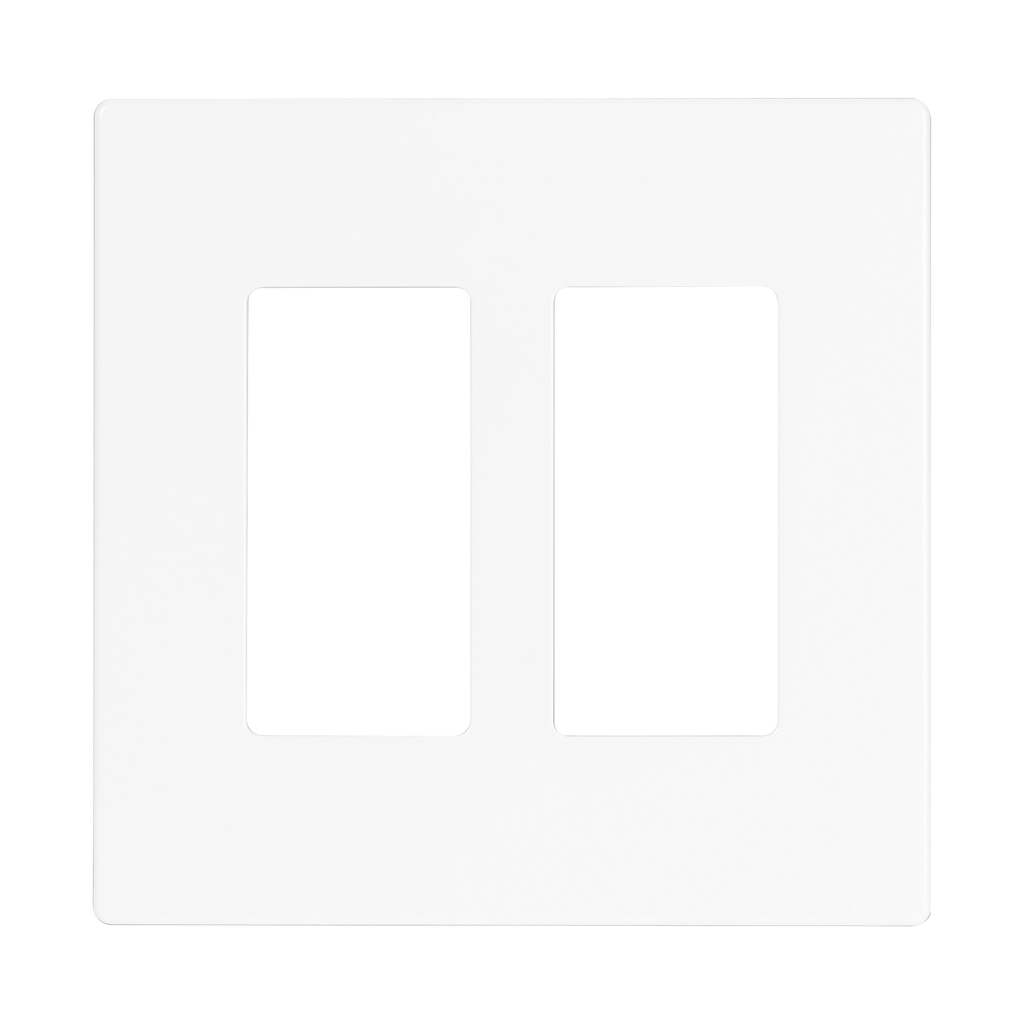 EWD PJS262W Wallplate 2G Deco Screw EWD PJS262W Wallplate 2G Deco Screw
