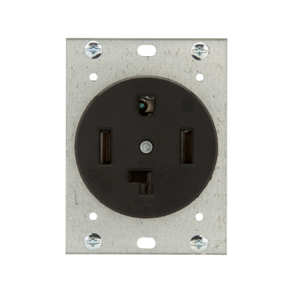 EWD 5744N Recp Sgl Flush 30A 125/25 EWD 5744N Recp Sgl Flush 30A 125/25