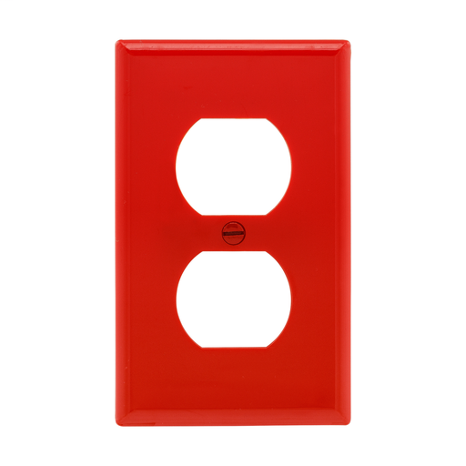 Product image for EWD 5132RD-BOX Wallplate 1G Duplex