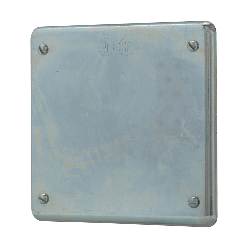 CROUSE-H S1002G 2GANG BLANK FS COVER CAST IRON CROUSE-H S1002G 2GANG BLANK FS COVER CAST IRON