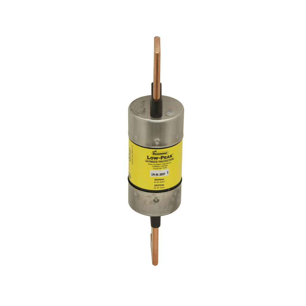 BUSSMANN LPNRK200SP 250V RK1 LOW PEAK DUAL-ELEMENT TIME-DELAY FUSE BUSSMANN LPNRK200SP 250V RK1 LOW PEAK DUAL-ELEMENT TIME-DELAY FUSE
