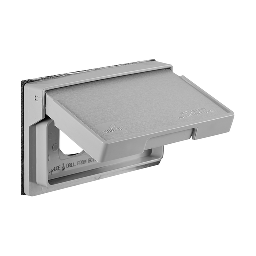 Eaton non-metallic duplex receptacle cover