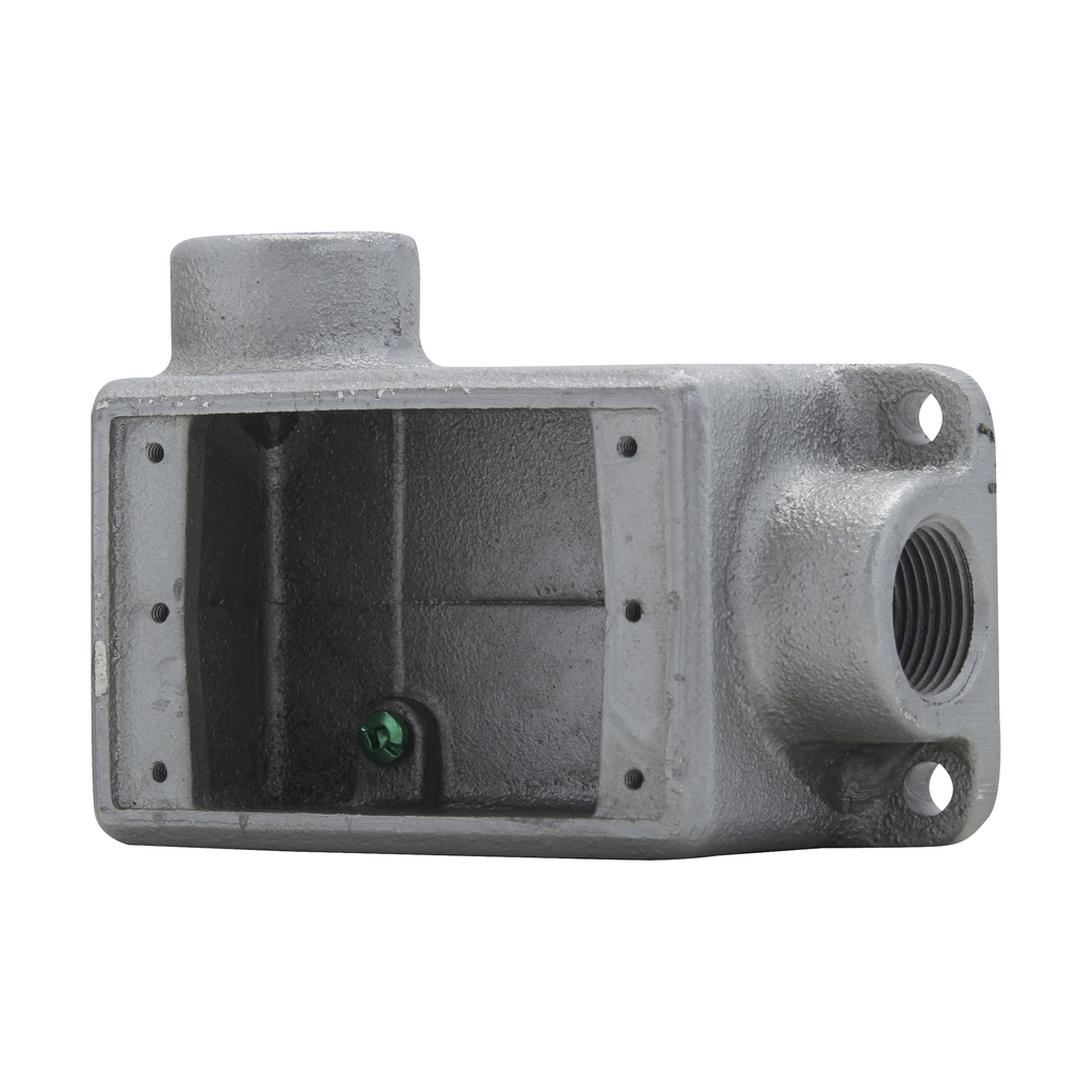 Crouse-Hinds Series FSL2 3/4 Inch 1-Gang Iron Alloy Type FSL Feed-Through Conduit Device Box Crouse-Hinds Series FSL2 3/4 Inch 1-Gang Iron Alloy Type FSL Feed-Through Conduit Device Box