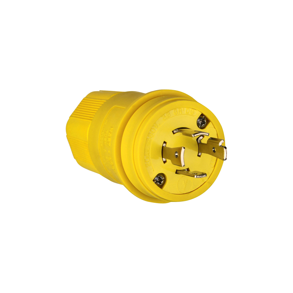 EWD L1620PW Plug WT 20A 480V 3PH 3P EWD L1620PW Plug WT 20A 480V 3PH 3P