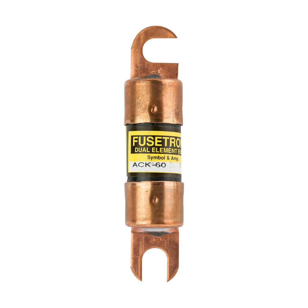 Bussmann Series ACK-60 Fusetron Dual Element Bussmann Series ACK-60 Fusetron Dual Element