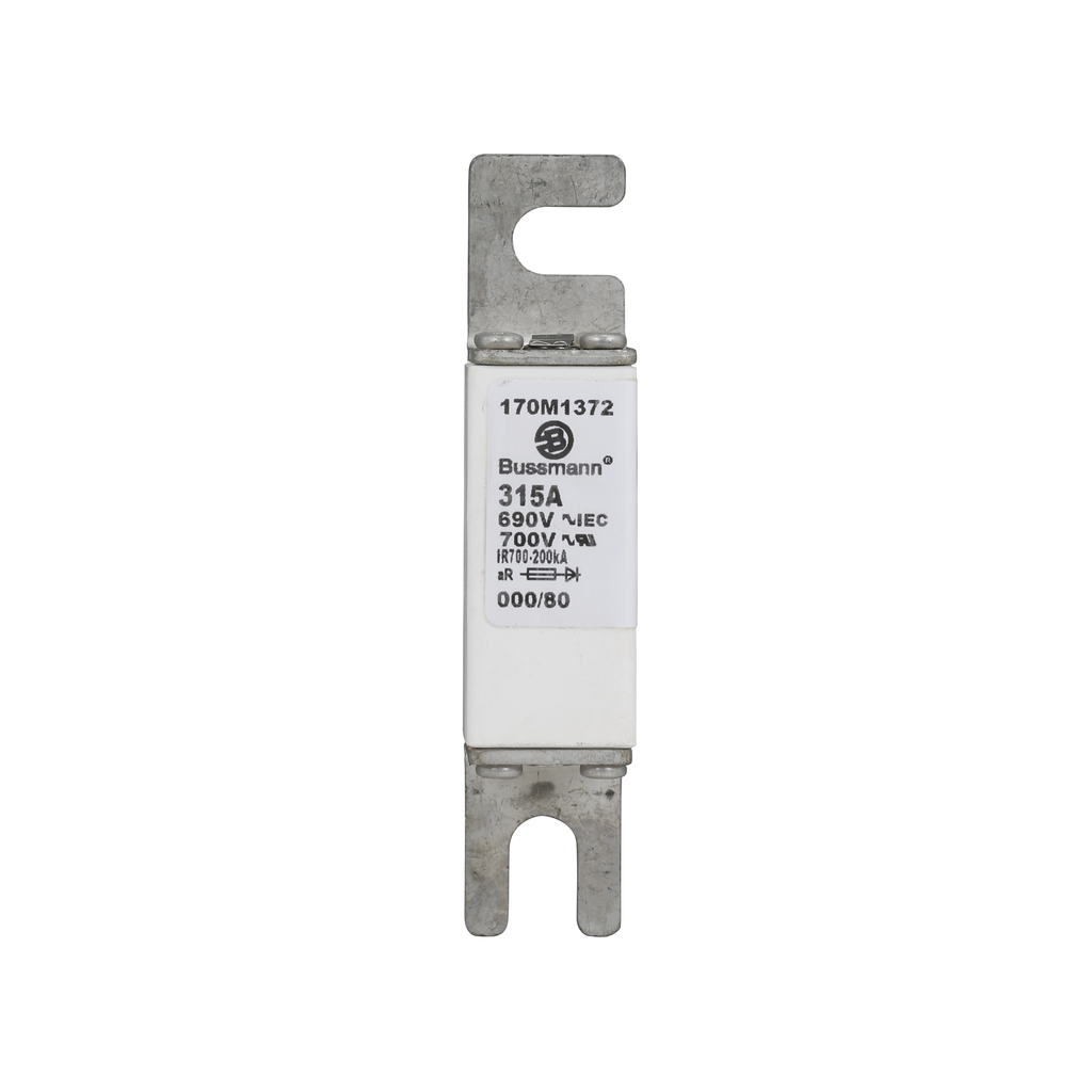 Product image for BUSS 170M1372 FUSE 315A 690V 000/80