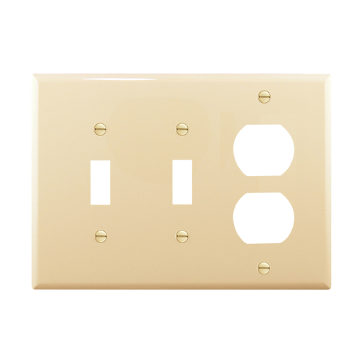 Mid-size Combination Wallplate
