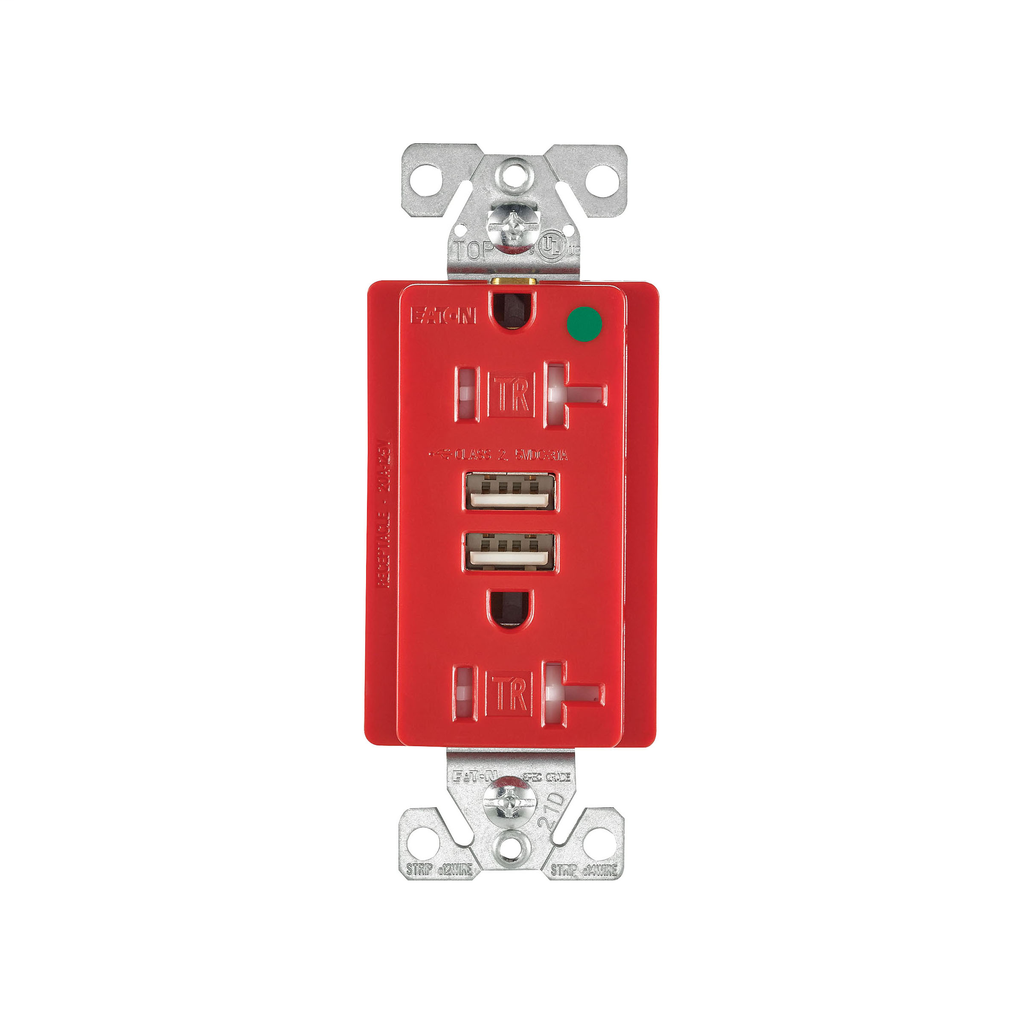 Product image for EWD TR8355RD HG USB 3.1A DUPLEX REC