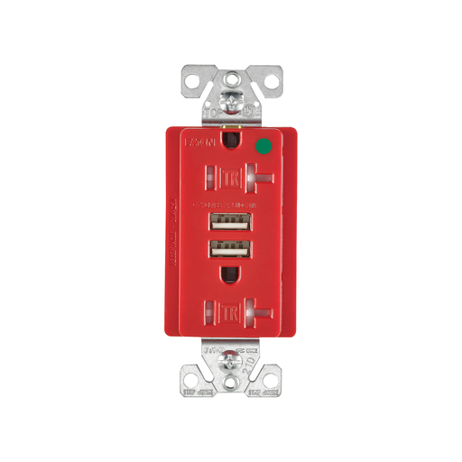 Product image for EWD TR8355RD HG USB 3.1A DUPLEX REC