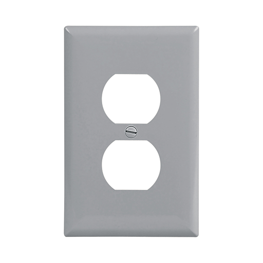Mid-size Duplex Receptacle Wallplate