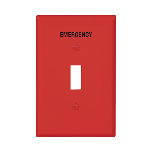 Mid-size Pre-marked Special Use Wallplate