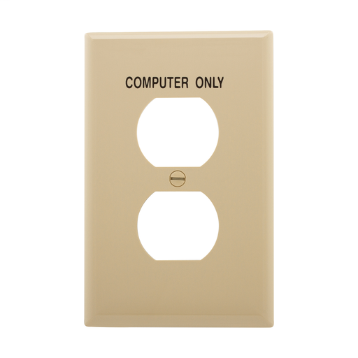 Mid-size Pre-marked Special Use Wallplate