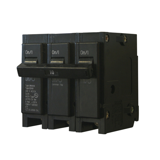 Product image for ETN BR310 Type BR Breaker 10A/3 Pol