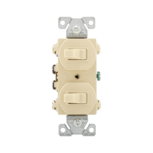 Product image for EWD 276V-BOX Switch Duplex Comb 3Wa