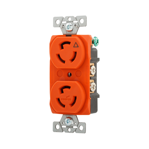 Eaton auto grip locking receptacle