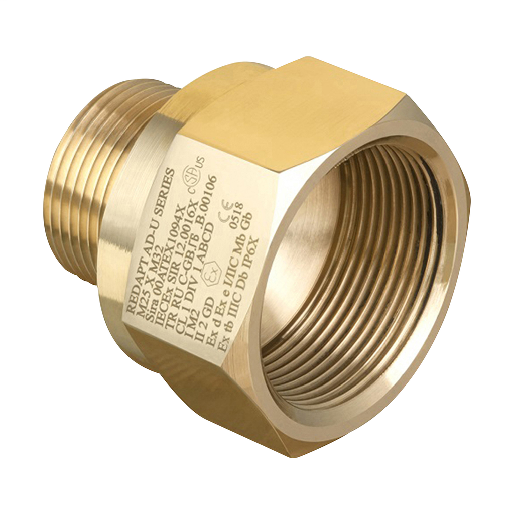 Crouse-Hinds ADU100429 Raxton BB Reducer, PG 36 Male x M40 Female, Stainless Steel, Unplated Product image for Crouse-Hinds ADU100429 Raxton BB Reducer, PG 36 Male x M40 Female, Stainless Steel, Unplated