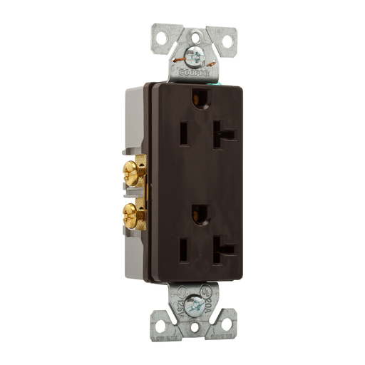 Product image for EWD 6352B-BU Recp Deco Dup 20A 125V