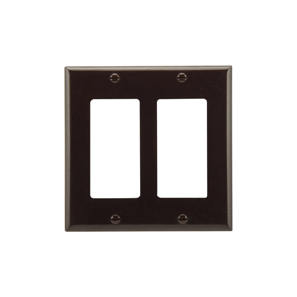 Product image for EWD 2152B-BOX Wallplate 2G Decorato