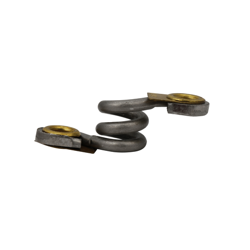 Product image for Crouse-Hinds H1042 6" Threaded Insulated Throat Bushing, Rigid/IMC, 150°C Rated, Malleable Iron