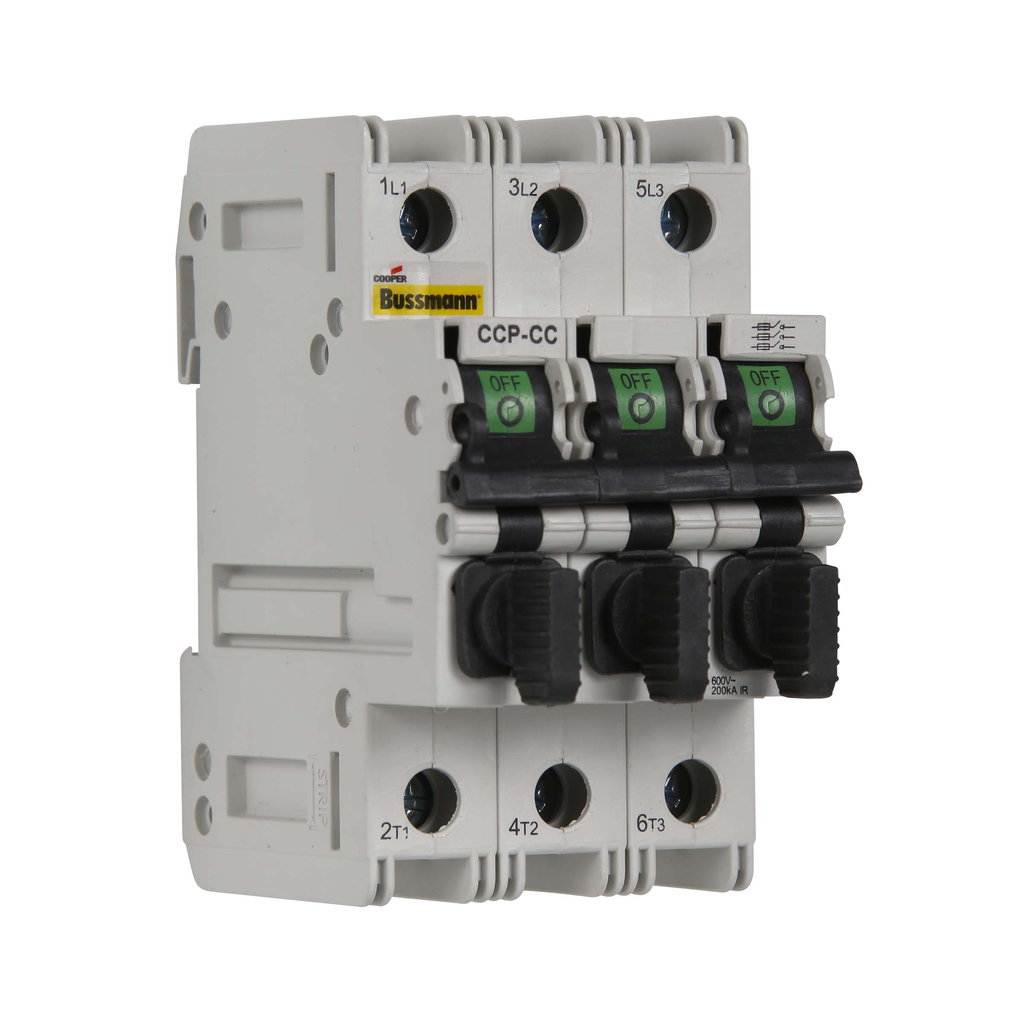Eaton Bussmann CCP-3-30CC 3-Pole Class Compact Circuit Protector Eaton Bussmann CCP-3-30CC 3-Pole Class Compact Circuit Protector