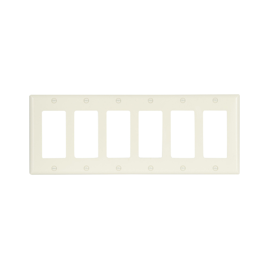 EWD 2166A-BOX Wallplate 6G Decorato EWD 2166A-BOX Wallplate 6G Decorato