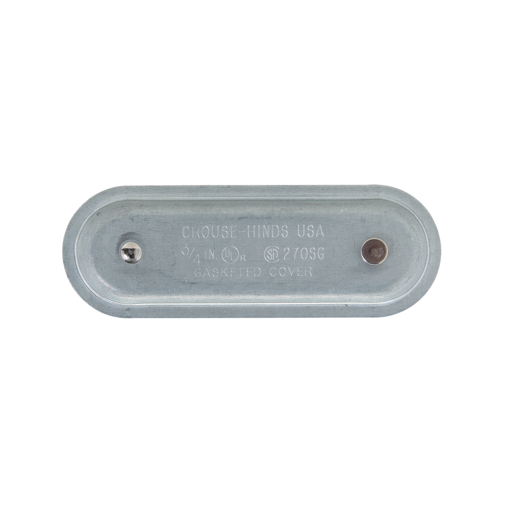 CROUSE-H 670SG 2-IN CONDUIT BODY COVER WITH BUILT IN GASKET CROUSE-H 670SG 2-IN CONDUIT BODY COVER WITH BUILT IN GASKET