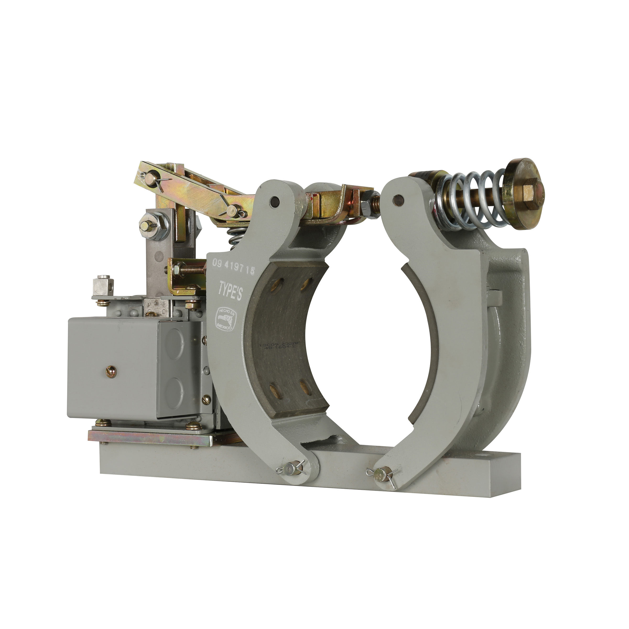 Magnetic Shoe Brake Assembly