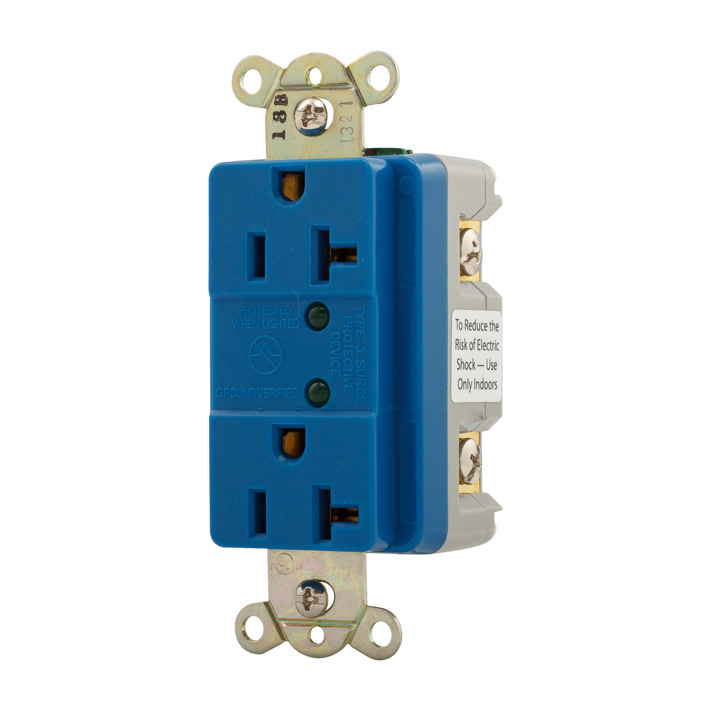 EWD 5350BLS RECP TVSS 20A 125V 2P3W EWD 5350BLS RECP TVSS 20A 125V 2P3W