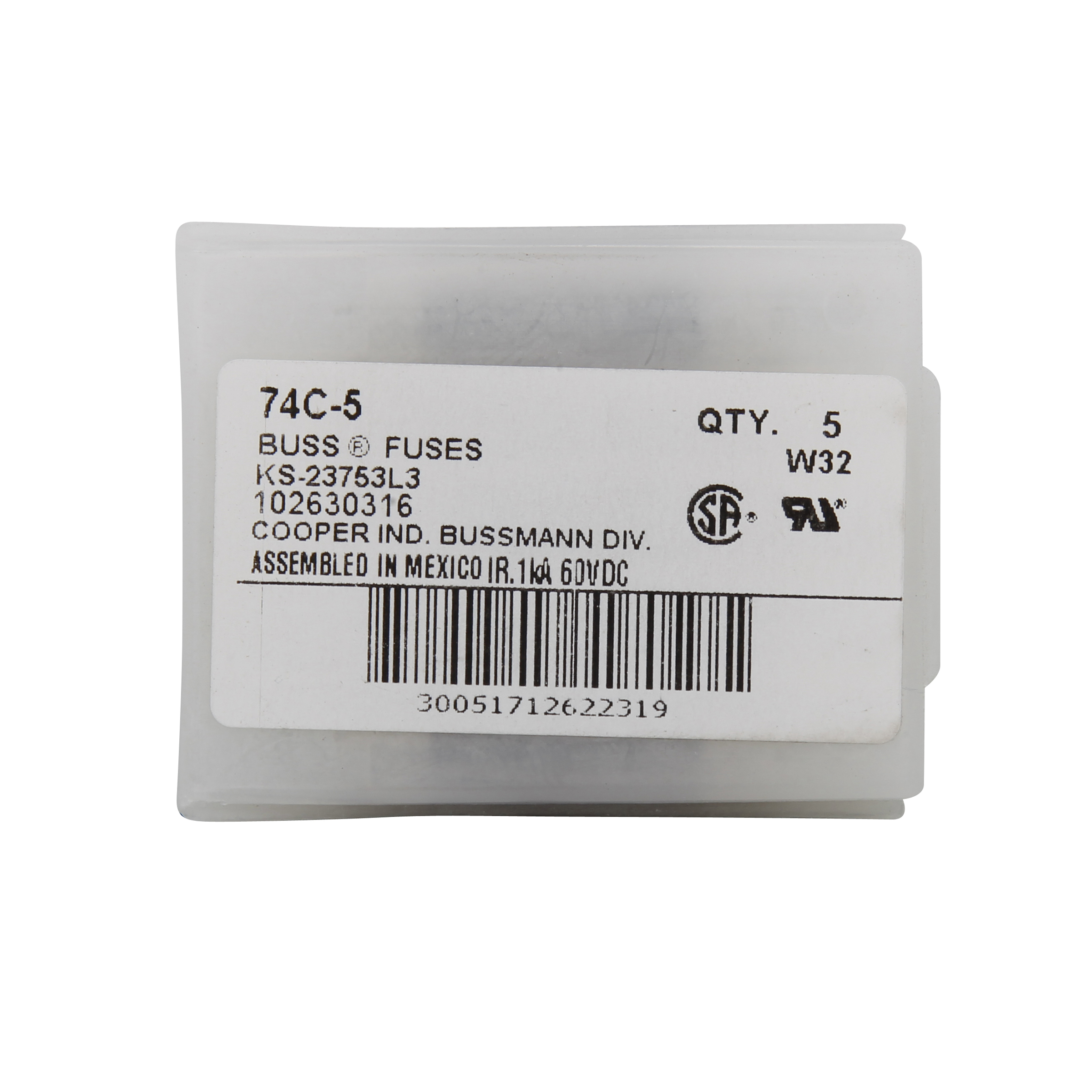 Cylindrical Fuse