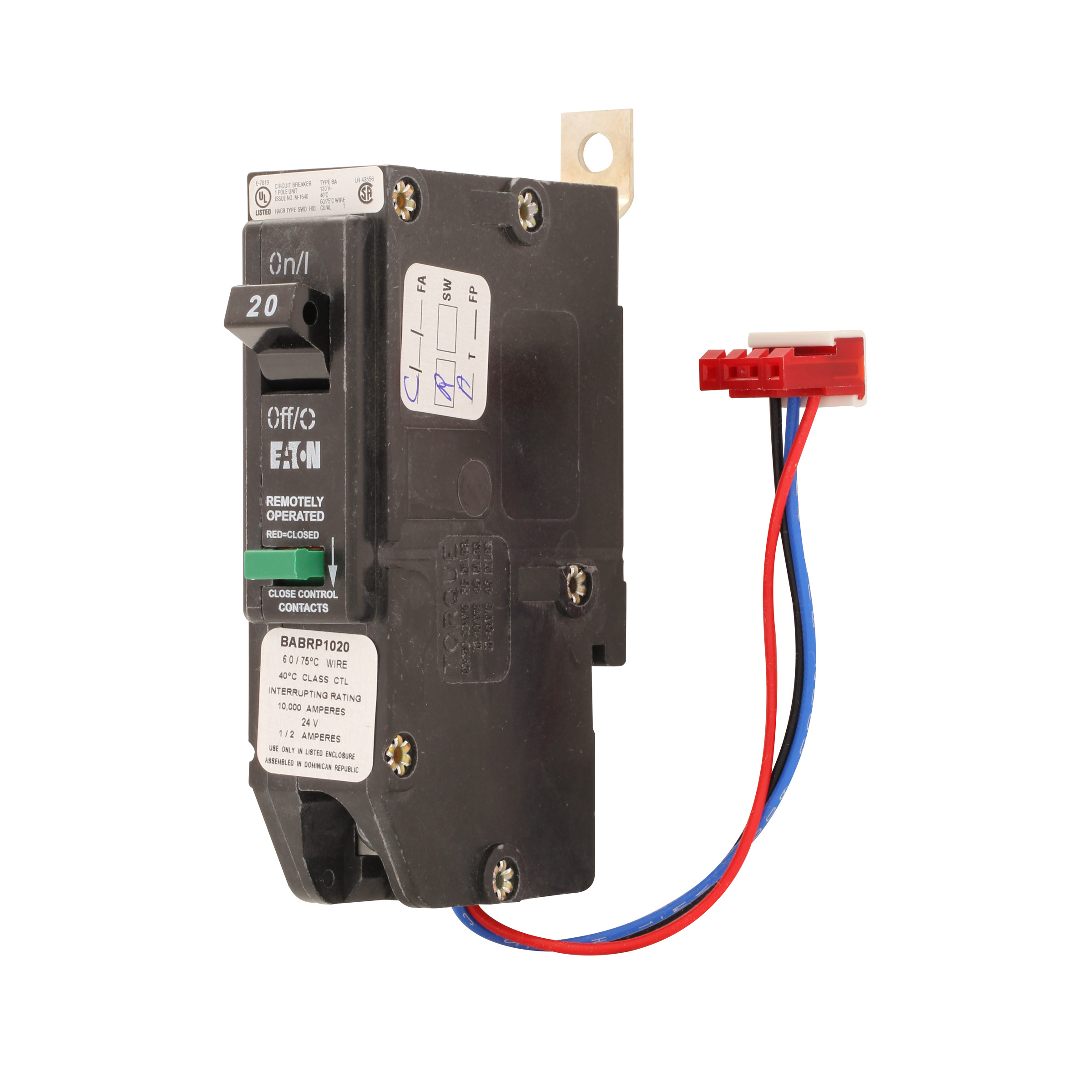 Type BAB Remotely Operated Bolt-on Circuit Breaker