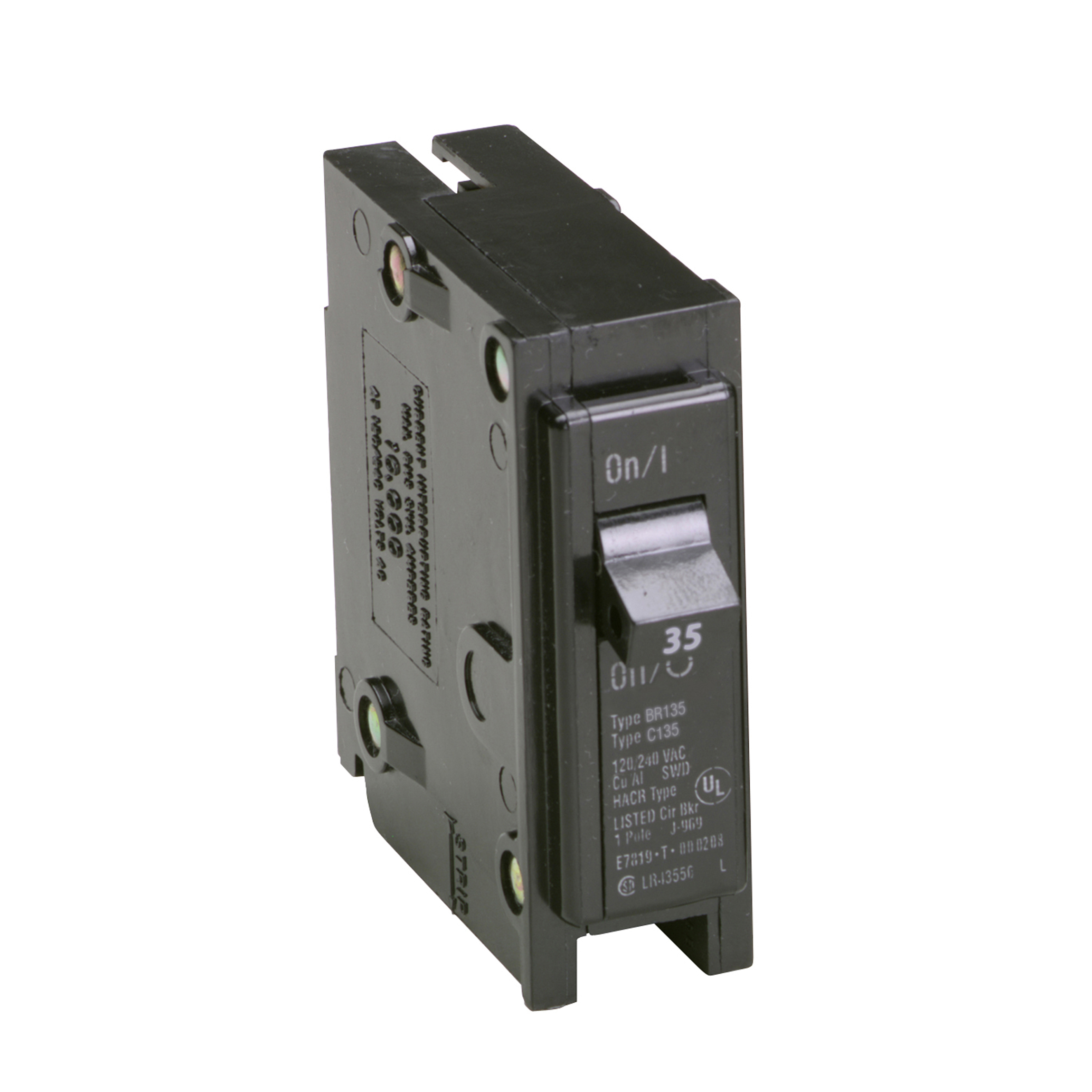 Type BR 1-Inch Plug-On Circuit Breaker