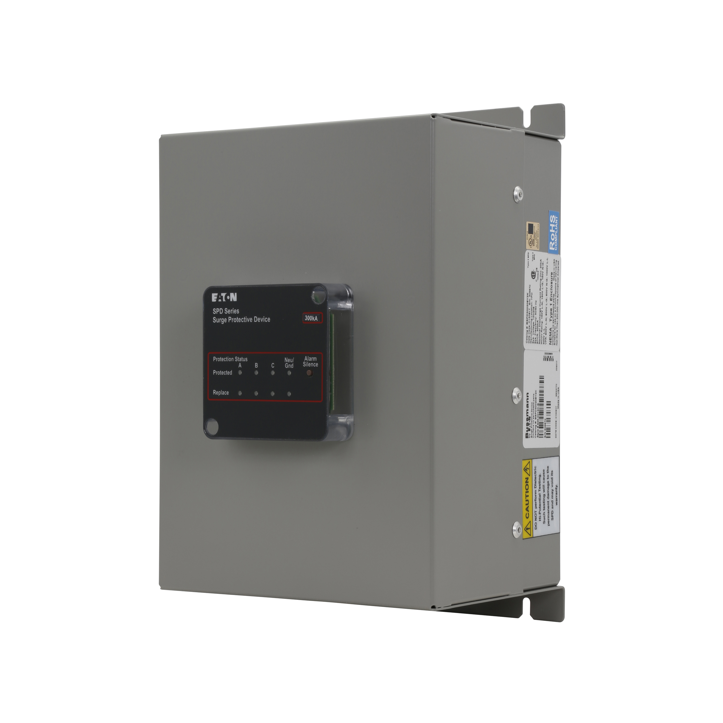 BUSSMANN, SPD, 300KA, STD PKG., NEMA 1 ENC.