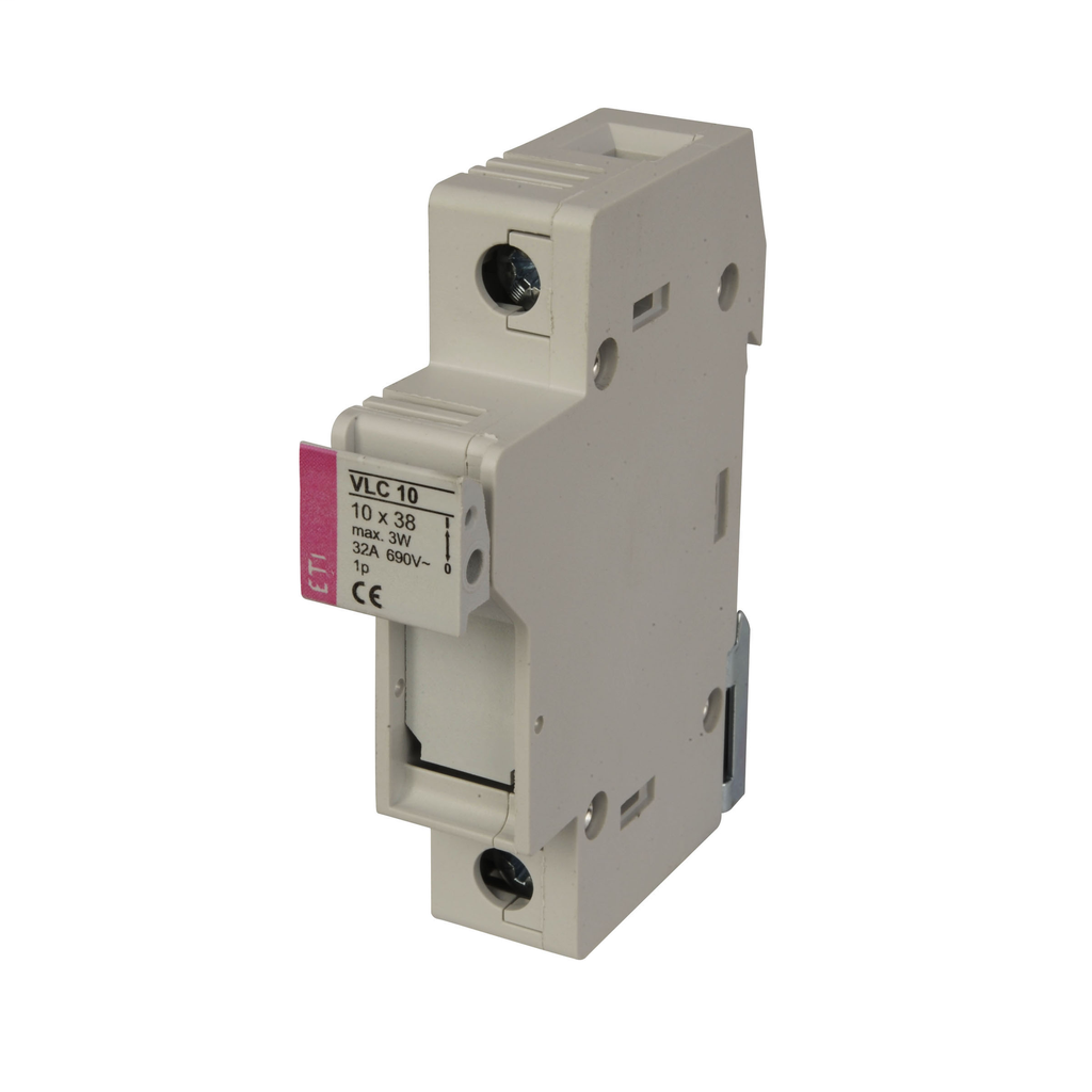 Product image for Eaton Electrical C383FHMD 1-Pole 1-1/2 x 13/32 Inch Din Rail Mount Magnet Fuse Holder