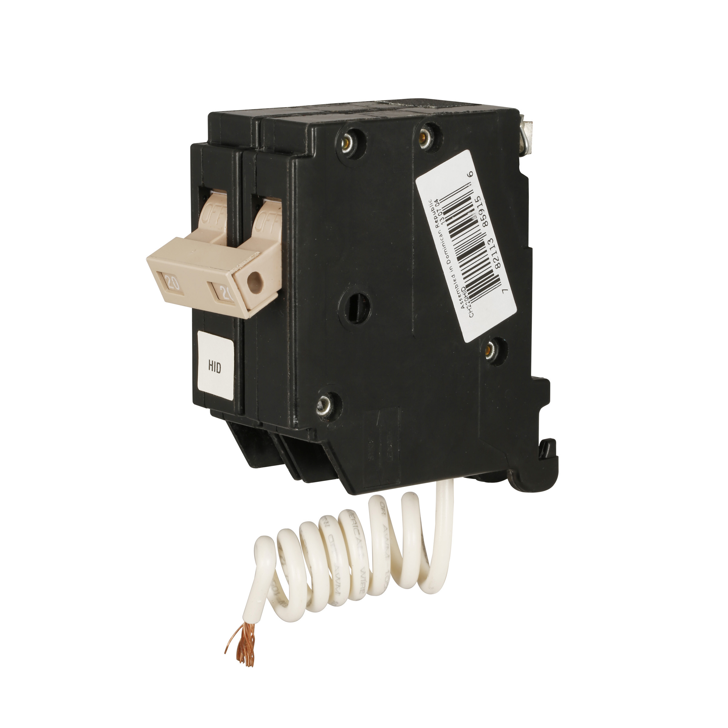 Type CH 3/4-inch High Intensity Discharge Circuit Breaker