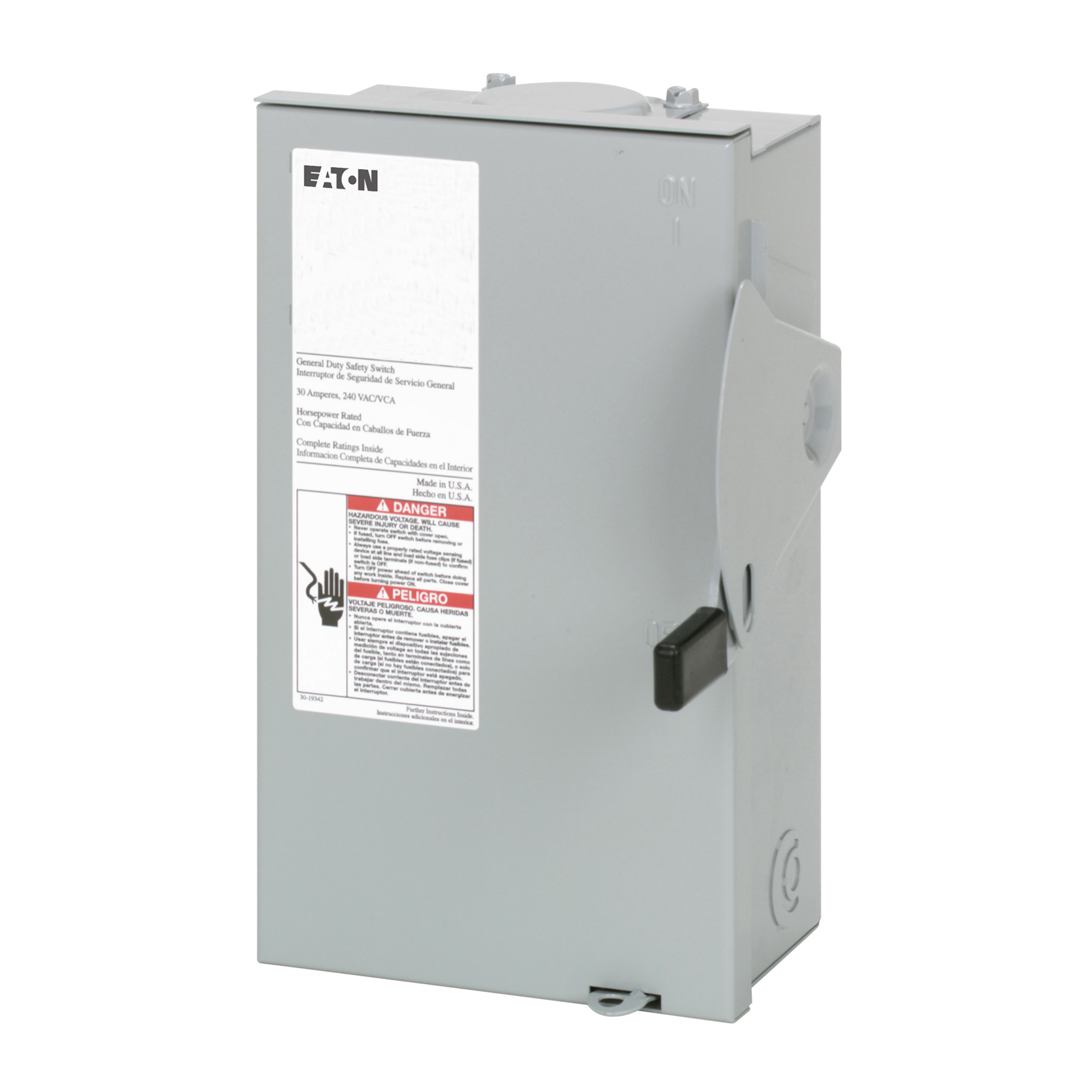 General Duty Cartridge Fuse Safety Switch