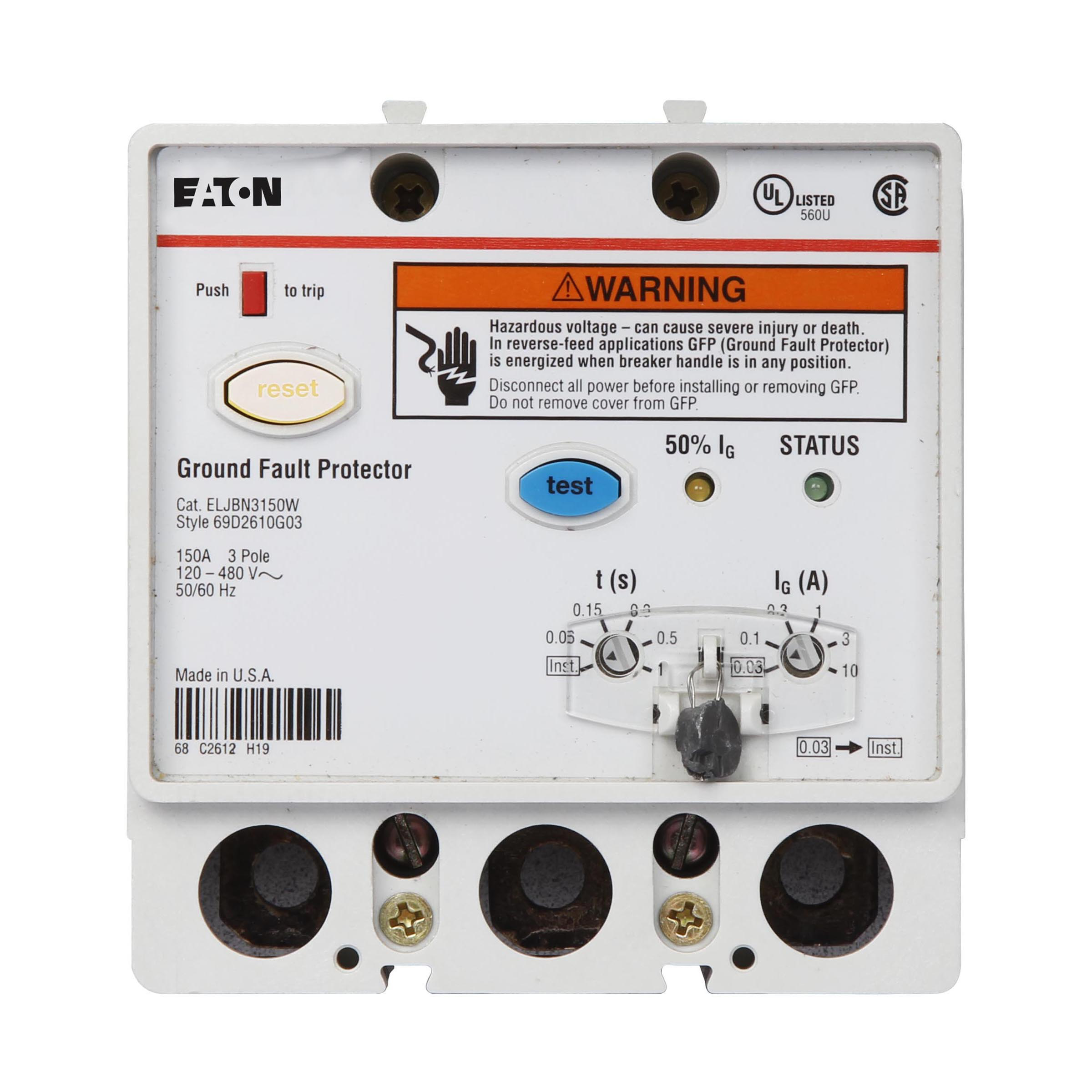 Series G, JG-frame Molded Case Circuit Breaker