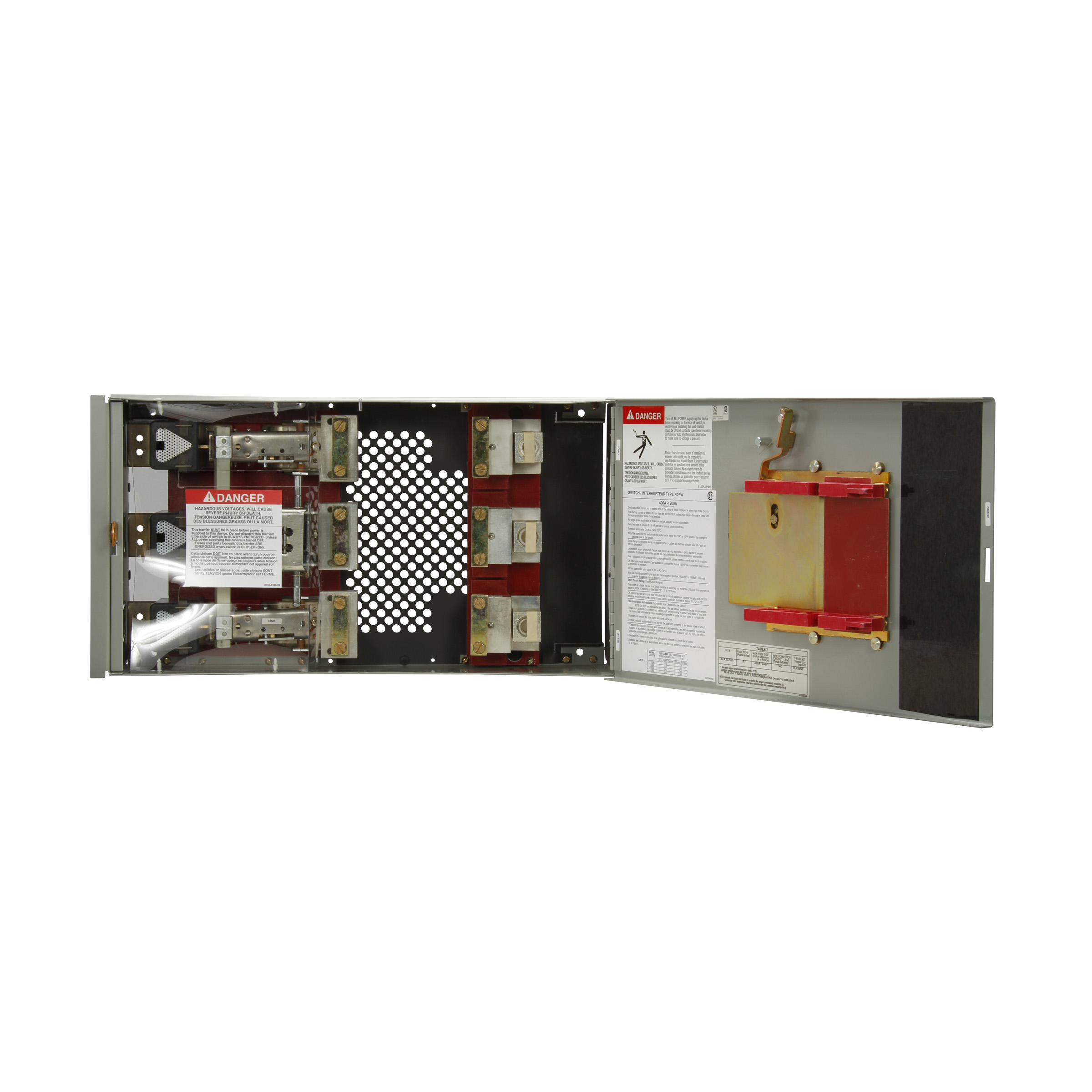Type FDPW Fusible Panelboard Switch