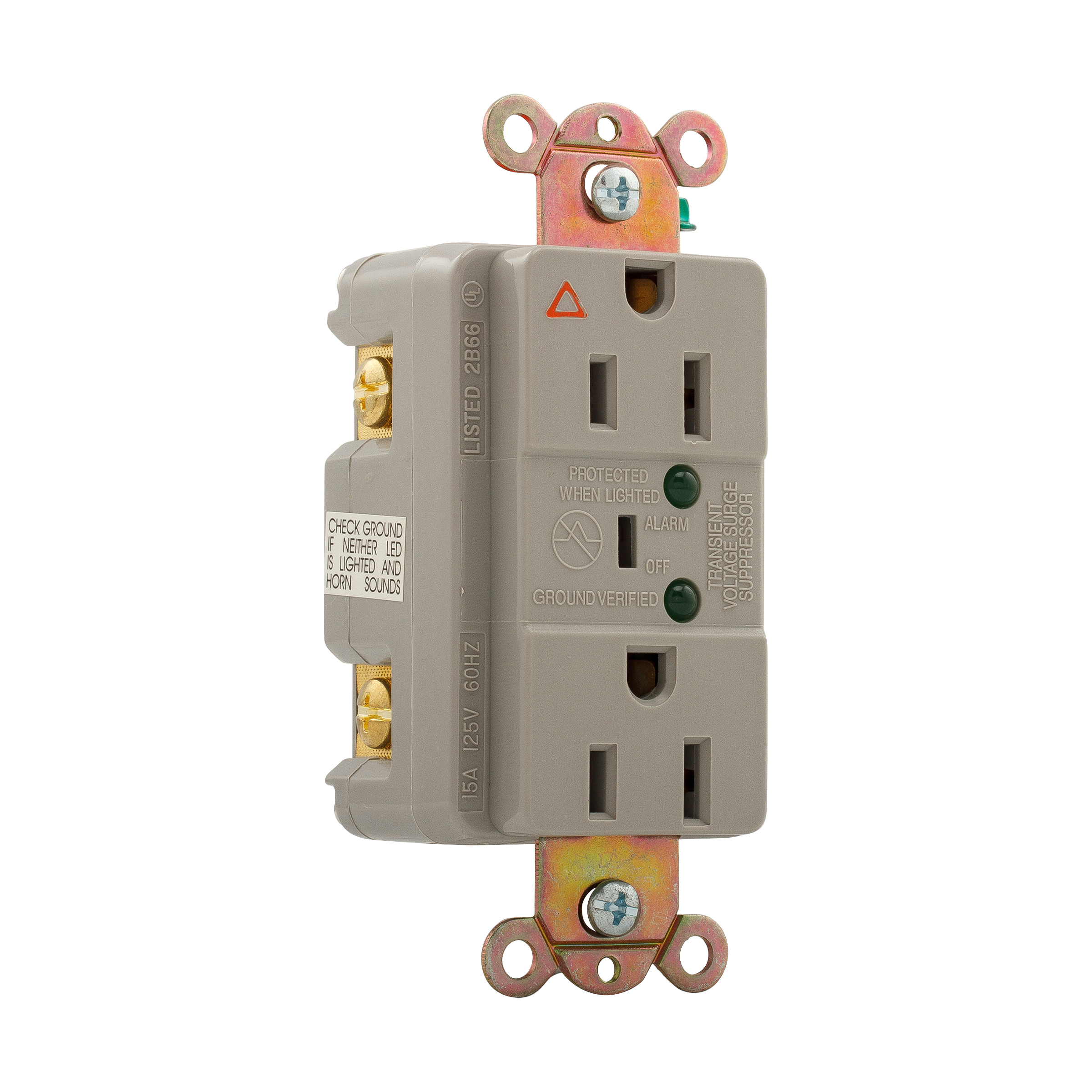 Surge Protection Isolated Ground Receptacle