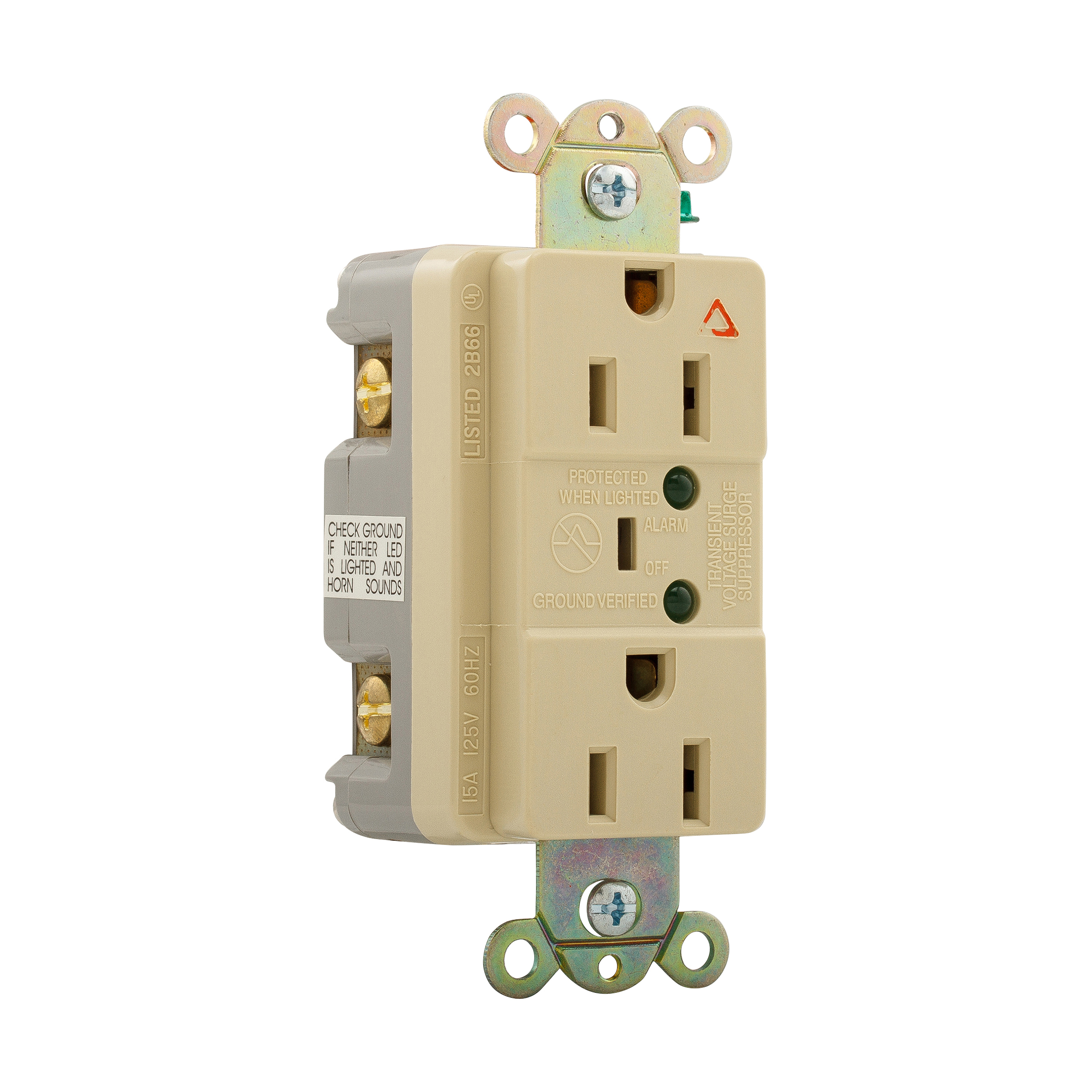 Surge Protection Isolated Ground Receptacle