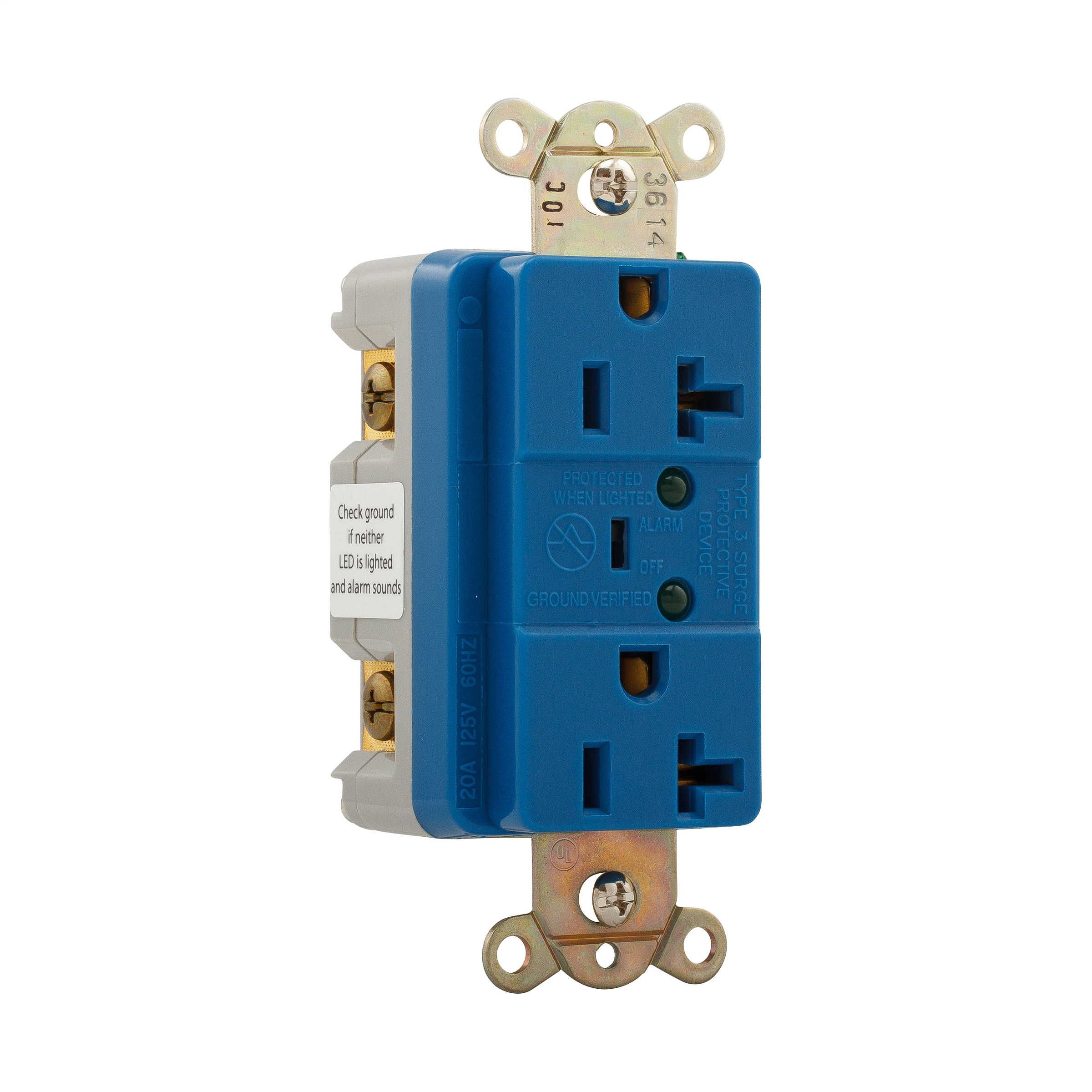 Surge Protection Isolated Ground Receptacle