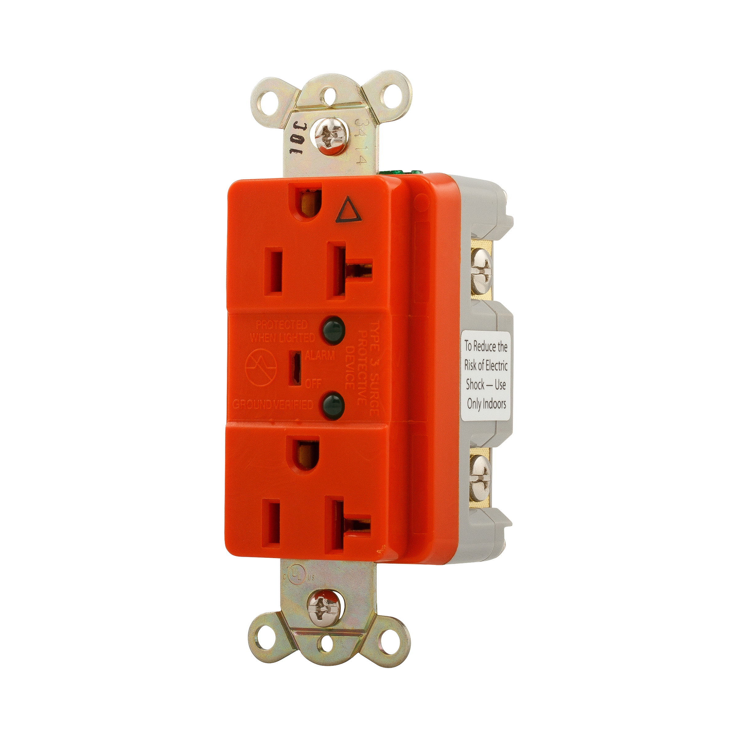 Surge Protection Isolated Ground Receptacle