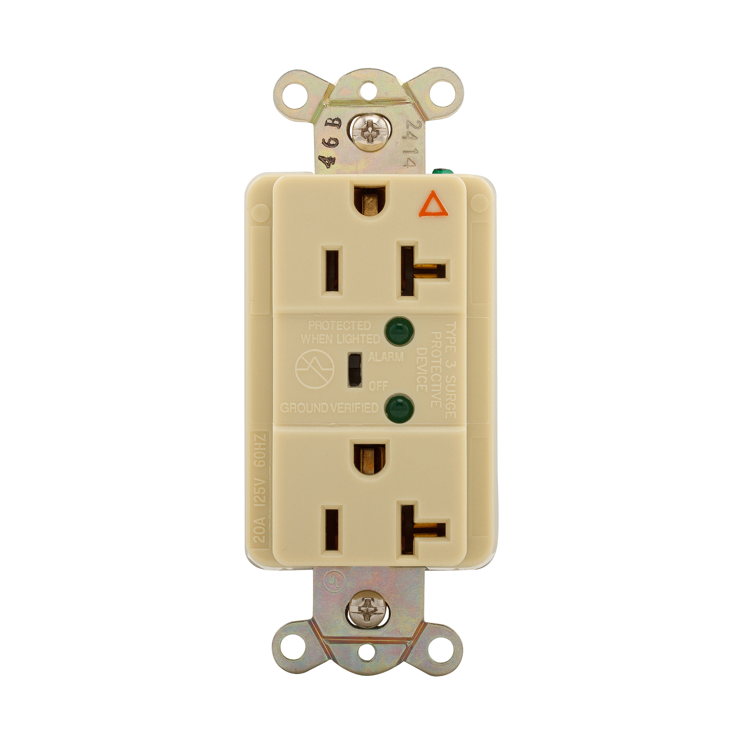 Surge Protection Isolated Ground Receptacle