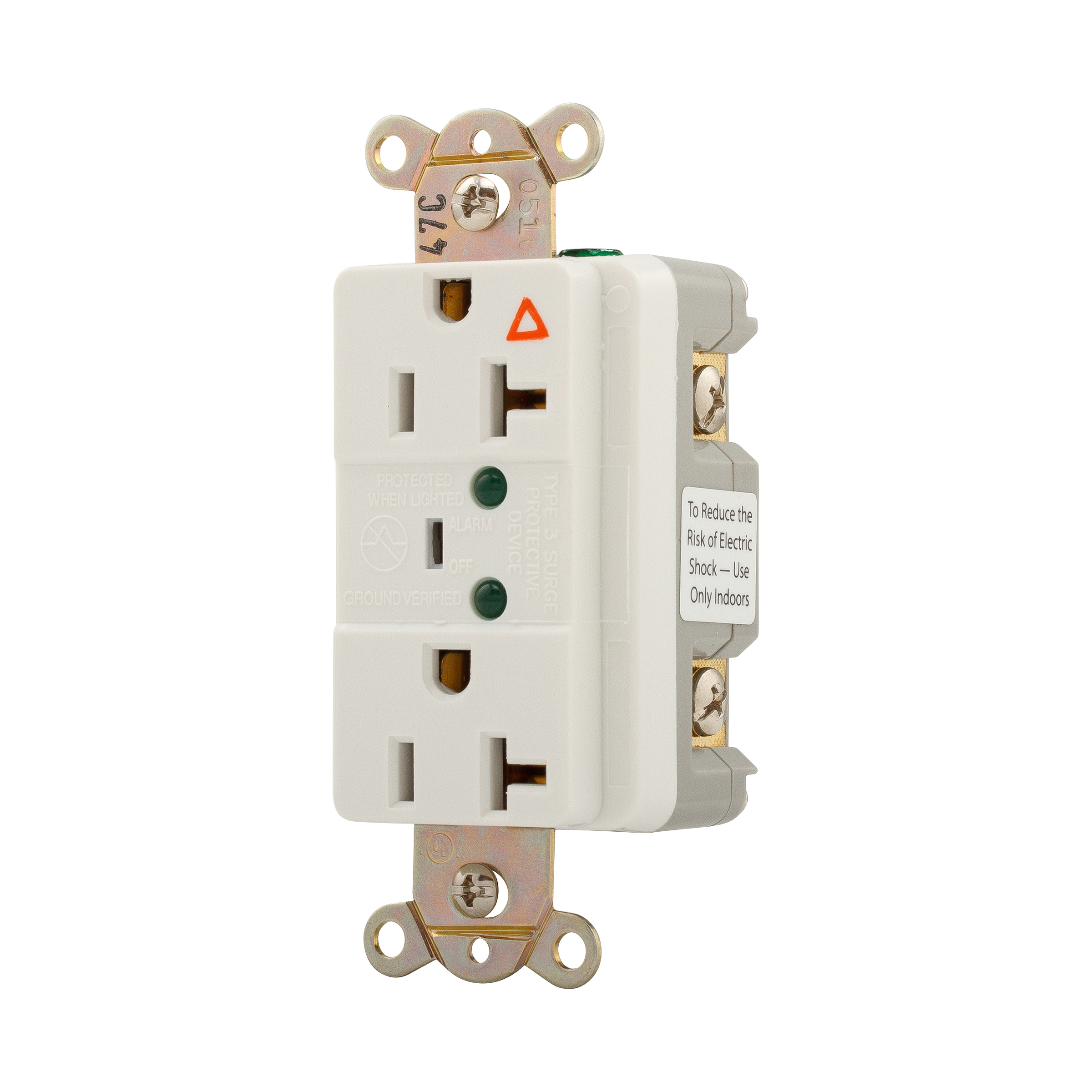Surge Protection Isolated Ground Receptacle