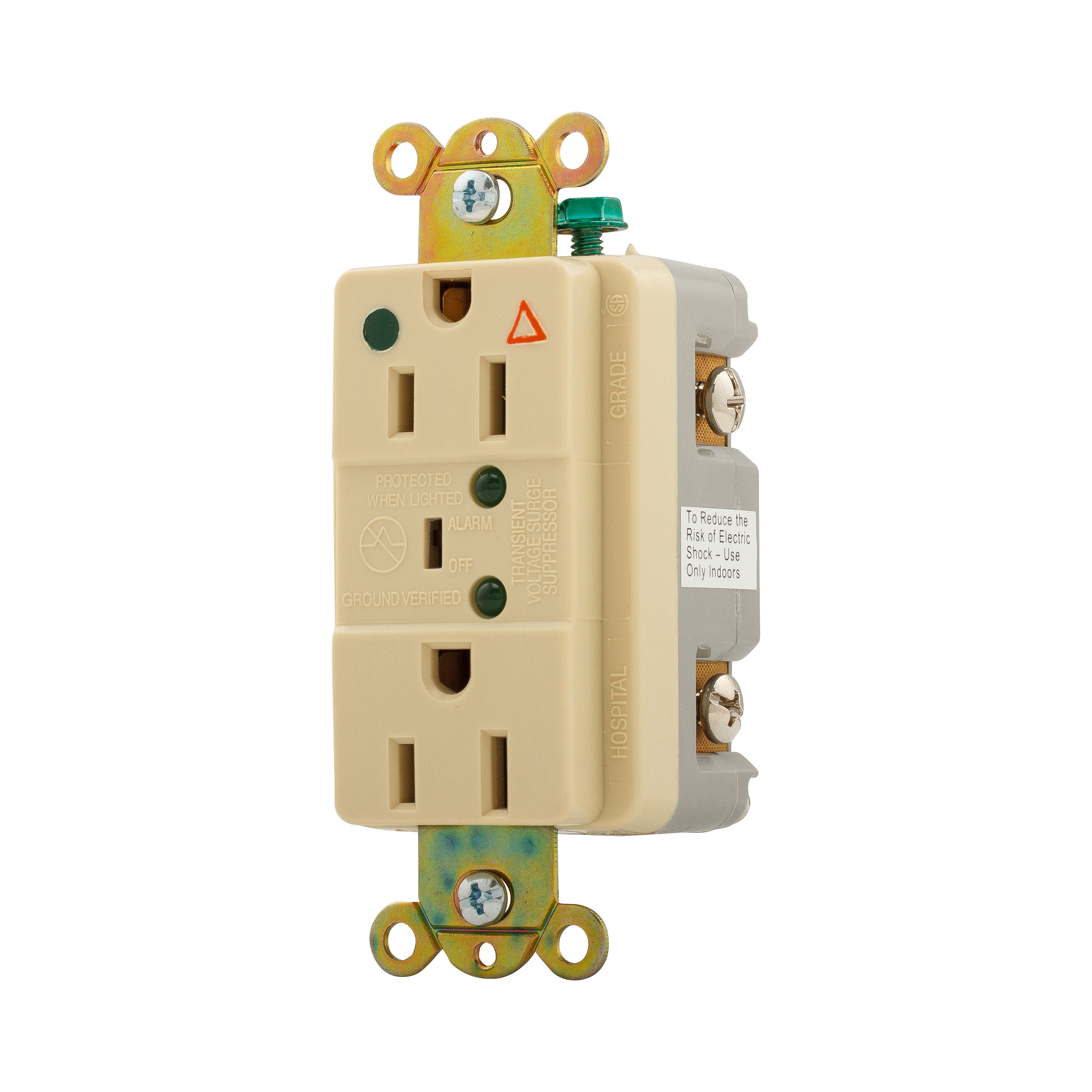 Surge Protection Isolated Ground Receptacle