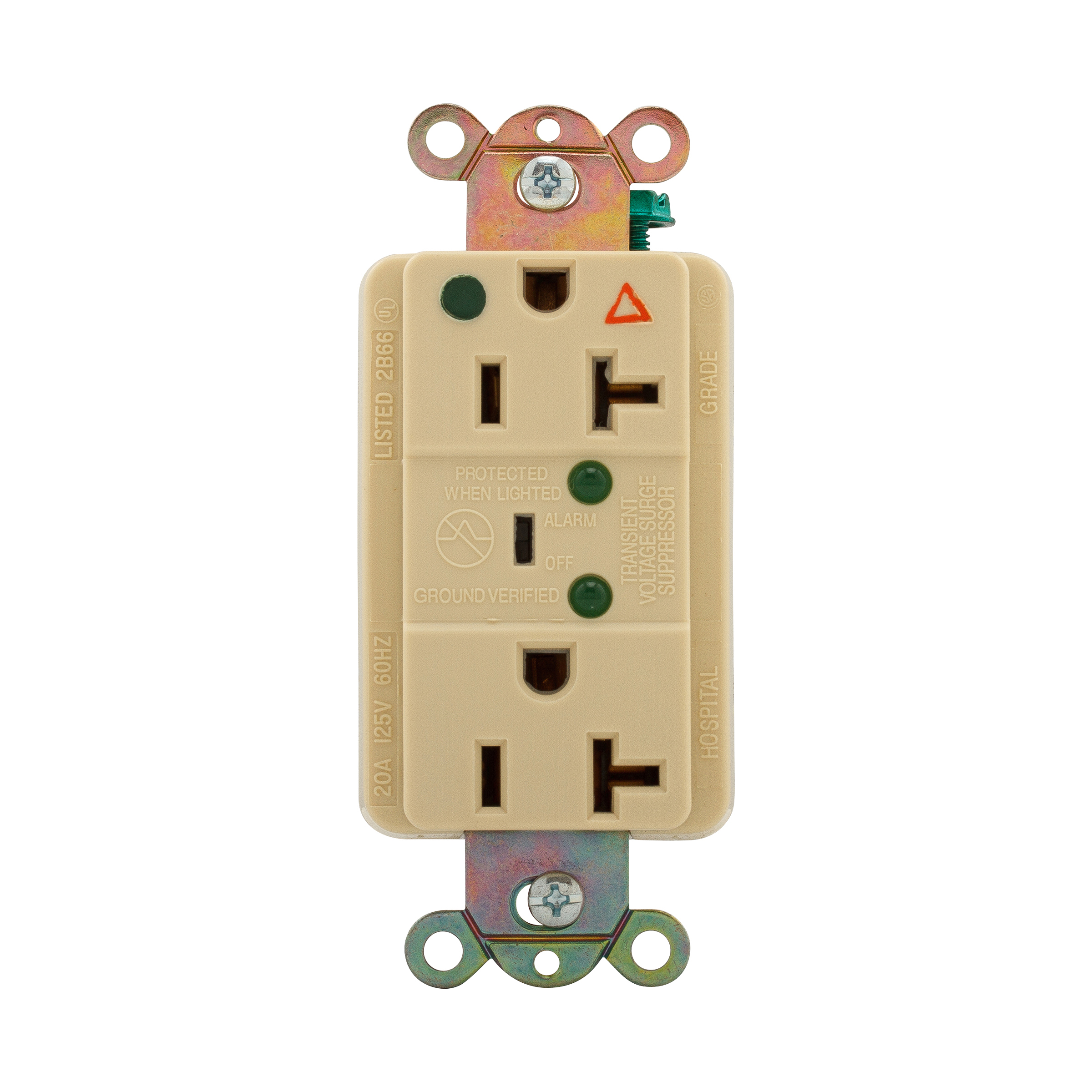 Surge Protection Isolated Ground Receptacle
