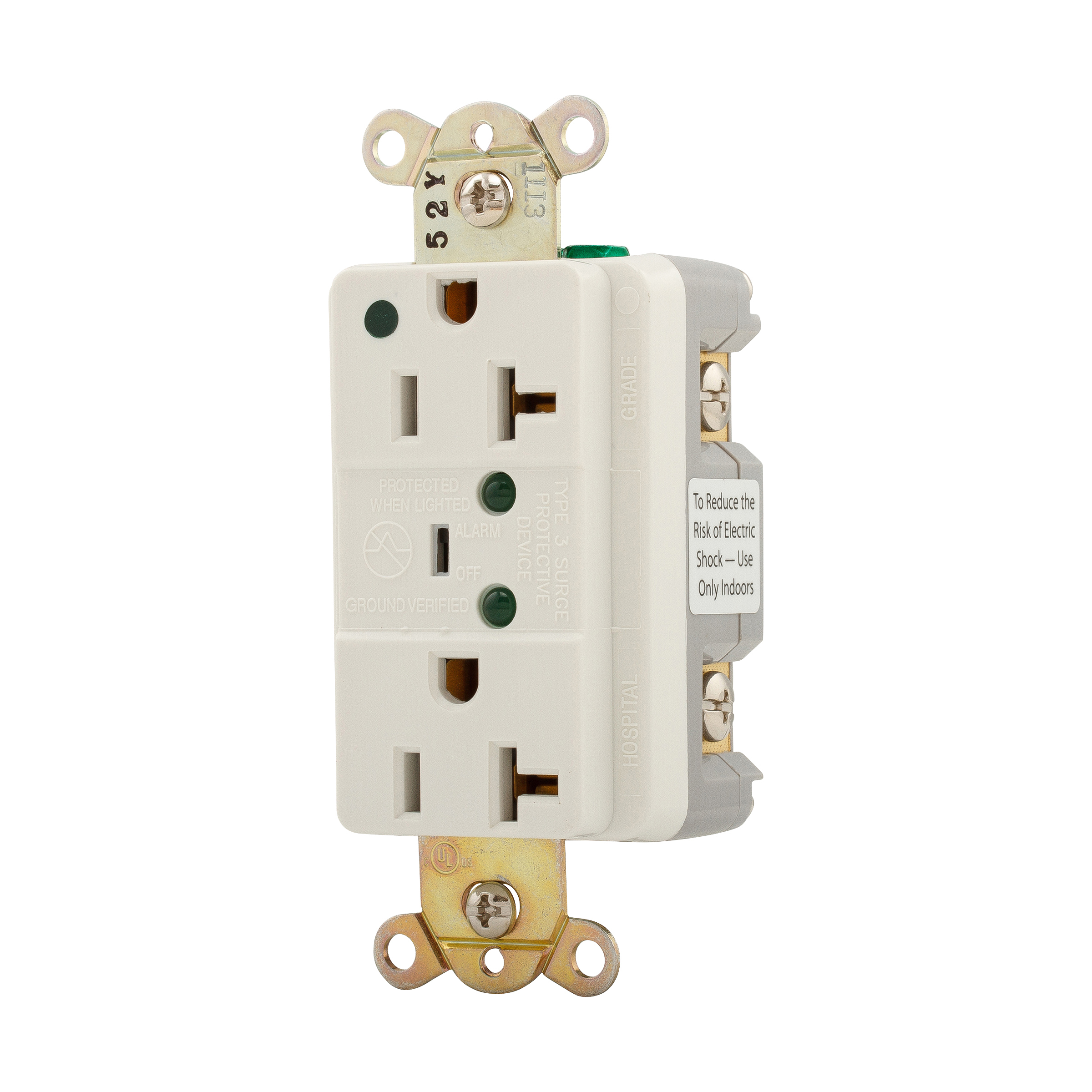 Surge Protection Isolated Ground Receptacle